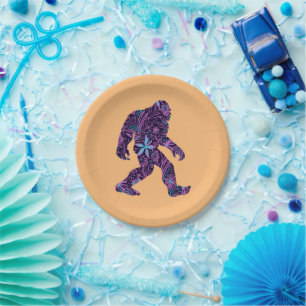 PRATO DE PAPEL BIGFOOT FLORAL