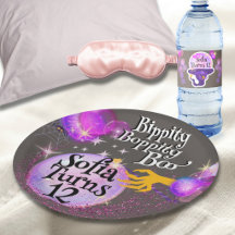 Prato de Papel Bippity Boppity Boo Halloween Anive