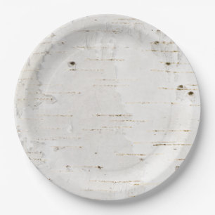 Prato De Papel Birchbark