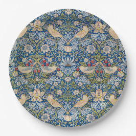 Prato De Papel Bird Art Nouveau Design