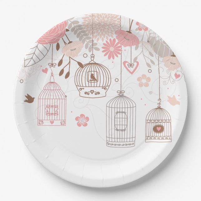 Prato De Papel Birdagens Whimsic (Frente)