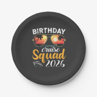 Prato De Papel Birthday Cruise Squad 2026 Family Cruise Vacation