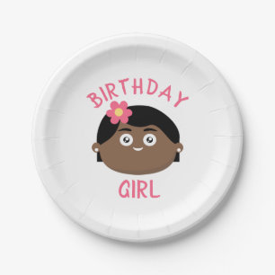 Prato De Papel Birthday Girl