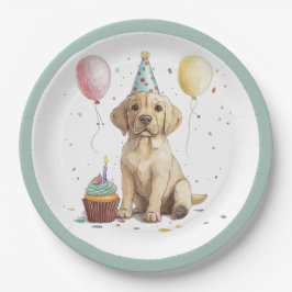 Prato De Papel Birthday Labrador Retriever Dogs