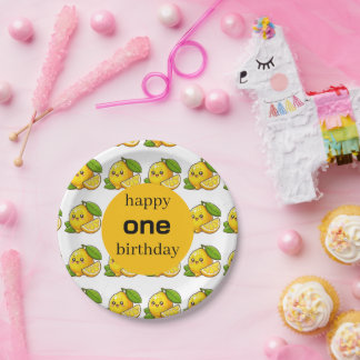 Prato De Papel Birthday Paper Plates Party Supplies Set Decor