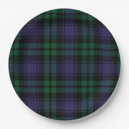 Prato De Papel Black Watch Tartan, Plaid