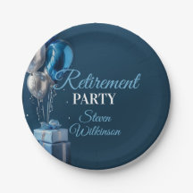 Blue Retirement Party Balloon Gifts