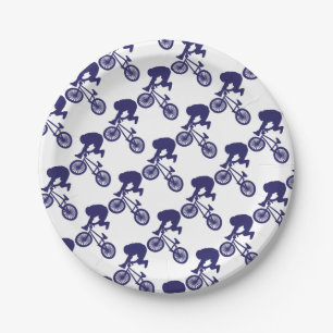 Prato De Papel BMX-Motociclista