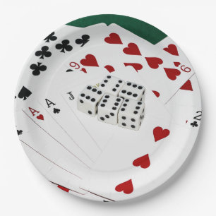 Prato De Papel Boa sorte a você