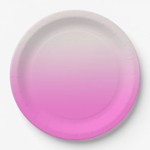 Prato De Papel Boca-Gradiente Rosa-doce