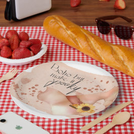 Prato De Papel Boho Autumn Quote