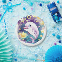 Boho Simples - Aniversário do Golfinho Submarino