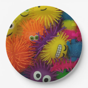 Prato De Papel Bola de Brinquedo de Fidget
