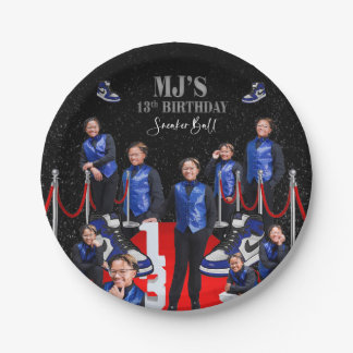 Prato De Papel Bola de tênis do MJ