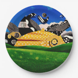 PRATO DE PAPEL BOLINHAS SUN!