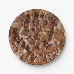 Prato De Papel bolo de arroz com chip de chocolate folha de papel