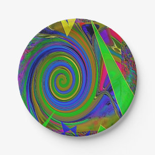 Prato De Papel Bolo/placas de aperitivo "Mágico de Oz"