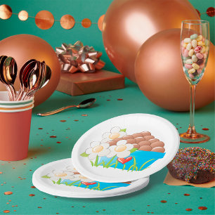 Prato De Papel Bolsa De Ovos De Comida