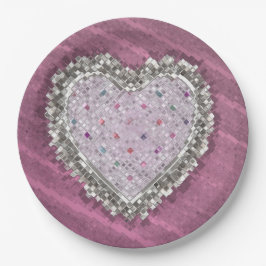 Prato De Papel Bom Amor Charm