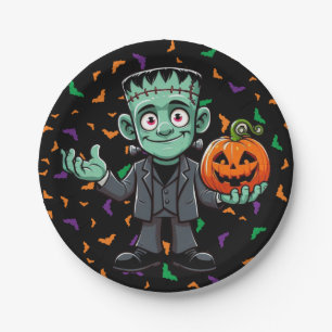 Prato De Papel Bonito, caricatura do monstro do Frankenstein