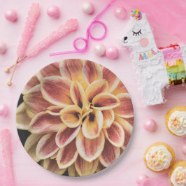 Prato De Papel Bonito Summer Dahlia Flower (Bela Arte Floral)