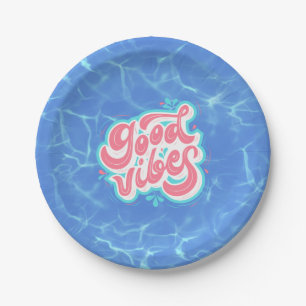 Prato De Papel Bons Vibes Beach/piscina