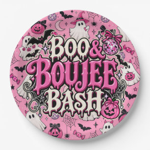 Prato De Papel Boo & Boujee Bash