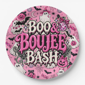 Prato De Papel Boo & Boujee Bash