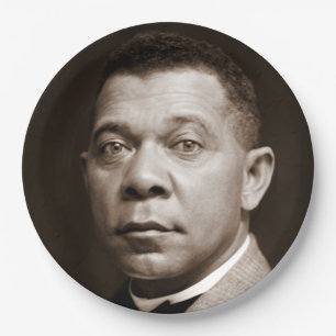 Prato De Papel Booker Washington: Educador Afro-Americano
