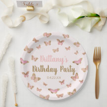 Borboleta cor-de-rosa castanho, Festa de aniversár