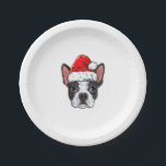 Prato De Papel Boston Terrier Christmas Dog Santa Hat Xmas Boys K<br><div class="desc">Boston Terrier Christmas Dog Santa Hat Xmas Boys Raparigas</div>