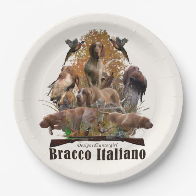 Prato De Papel Bracco italiano sherpa blanket (Frente)