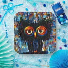 Prato De Papel Brilliant e Wise Owl