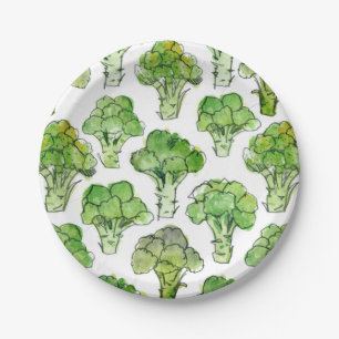 Prato De Papel Broccolli - formal