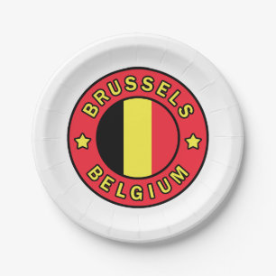 Prato De Papel Bruxelas Bélgica
