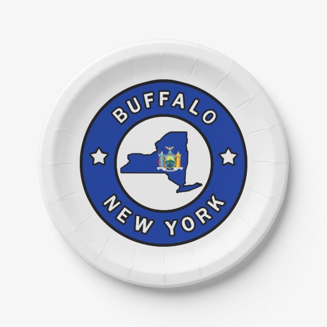 Prato De Papel Buffalo Nova York (Frente)