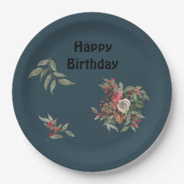 Prato De Papel Buquê de rosas All-Over Impressão Apron