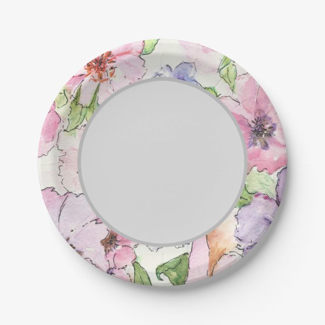 Prato De Papel Burst (Frente)