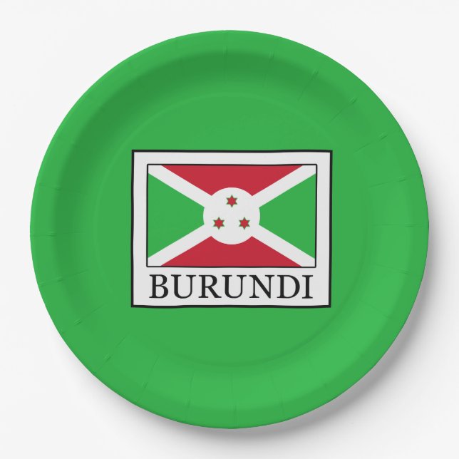 Prato De Papel Burundi (Frente)