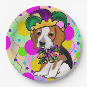 Prato De Papel Cachorro Beagle