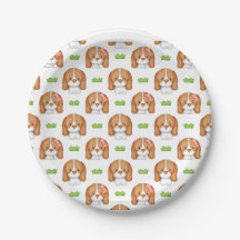 Cachorro Beagle Adorável em Aquarela