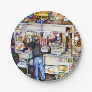 Prato De Papel Cachorro quente, Nova Iorque