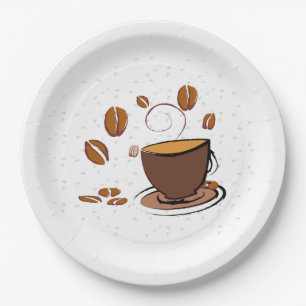 Prato De Papel Café Amor