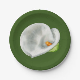 Prato De Papel Calla Lilly