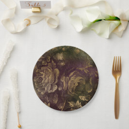 Prato De Papel Camarim Escuro