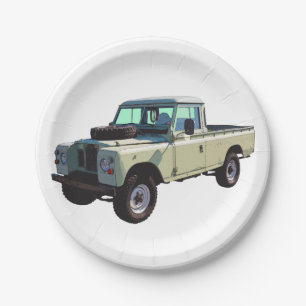 Prato De Papel Caminhão de Aquisição do Land Rover 1971