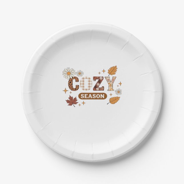 Prato De Papel Camisa T de Cozy (Frente)