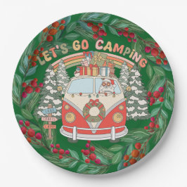 Prato De Papel Campanha de Natal Pensado