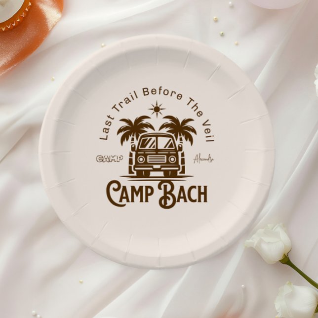 Prato De Papel Camper da Palma Retroativa - Fim de Semana da Bach (Criador carregado)