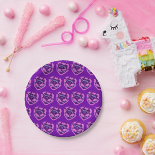 Prato De Papel Cancer Zodiac Coquette Heart Cake